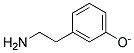 3-AMINOETHYL PHENOLATE Struktur