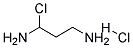 3-AMINOCHLOROPROPYLAMINE HYDROCHLORIDE Struktur