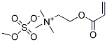 ACRYLOYLOXYETHYL TRIMETHYL AMMONIUM METHOSULFATE Struktur