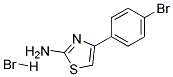 4-(4-BROMOPHENYL)-1,3-THIAZOL-2-AMINE HYDROBROMIDE Struktur