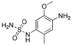 4-AMINO-5-METHOXY-2-METHY-1-BENZENESULFAMIDE Struktur