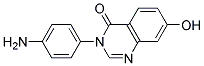 3-(4-AMINOPHENYL)-7-HYDROXYQUINAZOLIN-4(3H)-ONE Struktur