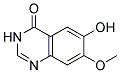 6-Hydroxy-7-methoxy-3H-quinazolin-4-one Struktur