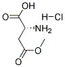 D-Aspartic Acid 4-Methyl Ester HCl Struktur