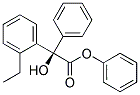 Ethyl R(+)-2-Hydroxy-1,2,2-Triphenylacetate Struktur