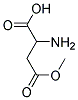 DL-Aspartic Acid 4-Methyl Ester Struktur