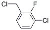 3-Chloro-2-Fluoro Benzyl Chloride Struktur