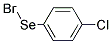 4-Chlorophenylselenenyl bromide Struktur