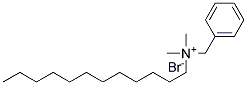 n-Dodecyl dimethyl benzylammonium bromide Struktur