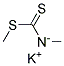 Dimethyl dithiocarbamate, potassium salt Struktur