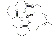 Zirconium isooctanoate Struktur