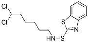 N-Dichlorohexyl-2-benzothiazole sulfenamide Struktur