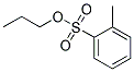 o-Toluenesulfonic acid, propyl ester Struktur