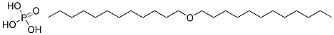 n-Dodecyl alcohol, ethoxylated and phosphated Struktur