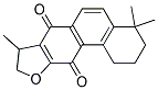 (+)-4,4,8-TRIMETHYL-1,2,3,4,8,9-HEXAHYDROPHENANTHRO(3,2-B)FURAN-7,11-DIONE Struktur