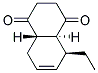 (4AA,5B,8AB)-5-ETHYL-2,3,4A,5,8,8A-HEXAHYDRO-1,4-NAPHTHOQUINONE Struktur