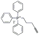 (4-PENTYNYL)TRIPHENYLPHOSPHONIUMIODIDE Struktur