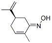 (R)-(-)-2-METHYL-5-ISOPROPENYL-2-CYCLOHEXEN-1-ONEOXIME Struktur