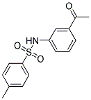 3'-ACETYL-P-TOLUENESULFONANILIDE Struktur