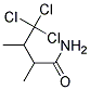 4,4,4-TRICHLORO-2,3-DIMETHYLBUTYRAMIDE Struktur