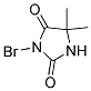 3-BROMO-5,5-DIMETHYL-2,4-IMIDAZOLIDINEDIONE Struktur