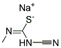 3-CYANO-1-METHYLISOTHIOUREASODIUMSALT Struktur