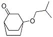 4-ISOBUTOXYBICYCLO(2.2.2)OCTAN-2-ONE Struktur