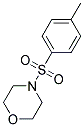 4-TOSYLMORPHOLINE Struktur