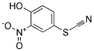 4-HYDROXY-3-NITROPHENYLTHIOCYANATE Struktur