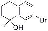 7-BROMO-1-METHYL-1,2,3,4-TETRAHYDRO-1-NAPHTHOL Struktur