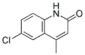 6-CHLORO-4-METHYL-2(1H)-QUINOLINONE Struktur