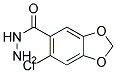 6-CHLOROPIPERONYLOHYDRAZIDE Struktur