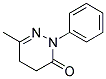 6-METHYL-2-PHENYL-4,5-DIHYDRO-3(2H)-PYRIDAZINONE Struktur