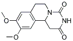 9,10-DIMETHOXY-1,6,7,11B-TETRAHYDROPYRIMIDO(6,1-A)ISOQUINOLINE-2,4(3H)-DIONE Struktur