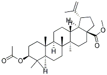 METHYL3B-ACETOXY-20(29)-LUPEN-28-OATE Struktur