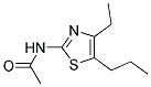 N-(4-ETHYL-5-PROPYL-2-THIAZOLYL)ACETAMIDE Struktur