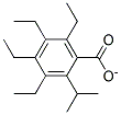 METHYLPENTAETHYLBENZOATE Struktur