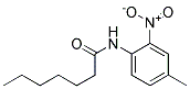 N-(4-METHYL-2-NITROPHENYL)HEPTANAMIDE Struktur