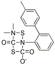 O-(P-TOLYL)4,4-DIMETHYL-2-PHENYL-1,3-DITHIOALLOPHANATE Struktur