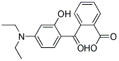 O-(4-DIETHYLAMINO-2-HYDROXYBENZOYL)BENZOICACID Struktur