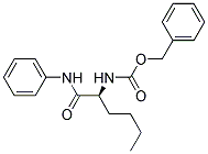 N-BENZYLOXYCARBONYL-L-NORLEUCINEANILIDE Struktur