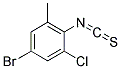 4-Bromo-2-chloro-6-methylphenylisothiocyanate Struktur