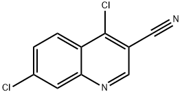 4,7-DICHLORO-QUINOLINE-3-CARBONITRILE
 Struktur