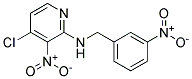 (4-Chloro-3-nitro-pyridin-2-yl)-(3-nitro-benzyl)-amine Struktur