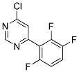 4-Chloro-6-(2,3,6-trifluoro-phenyl)-pyrimidine Struktur