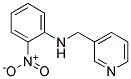 (2-Nitro-phenyl)-pyridin-3-ylmethyl-amine Struktur