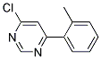 4-Chloro-6-o-tolyl-pyrimidine Struktur