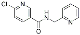 6-Chloro-N-pyridin-2-ylmethyl-nicotinamide Struktur