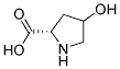 (2S)-4-hydroxypyrrolidine-2-carboxylic acid Struktur