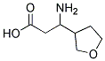 3-amino-3-(tetrahydrofuran-3-yl)propanoic acid Struktur